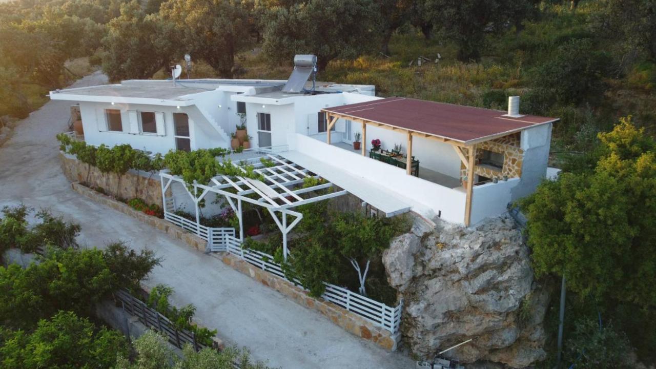 Mano'S House Villa Triopetra Bagian luar foto