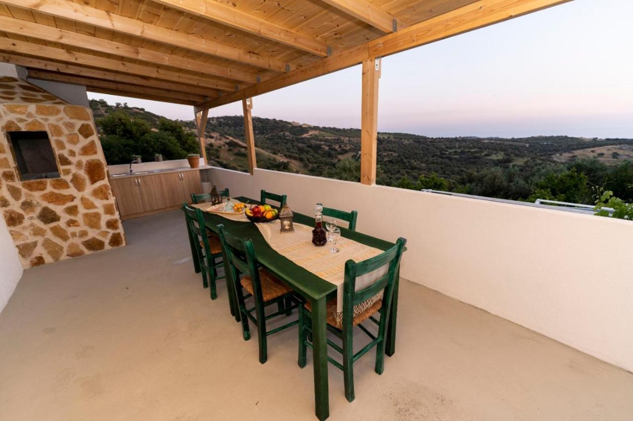 Mano'S House Villa Triopetra Bagian luar foto